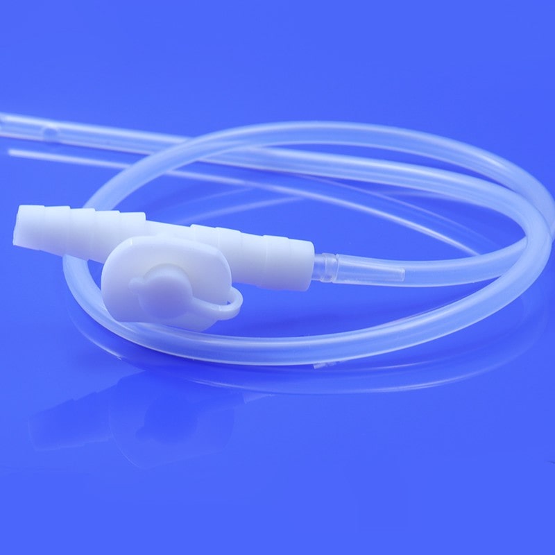 Sterile Single Use Medical Suction Catheter / Sputum Suction Tube